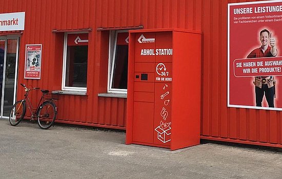 Abholstation Fachmarkt Cottbus und Finsterwalde Abholstation Handelshof Cottbus - Partner für Technik